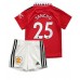 Billige Manchester United Jadon Sancho #25 Hjemmetrøye Barn 2022-23 Kortermet (+ korte bukser)